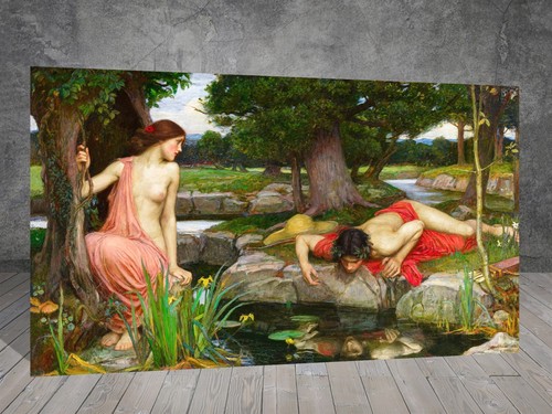 John william waterhouse - john, echo