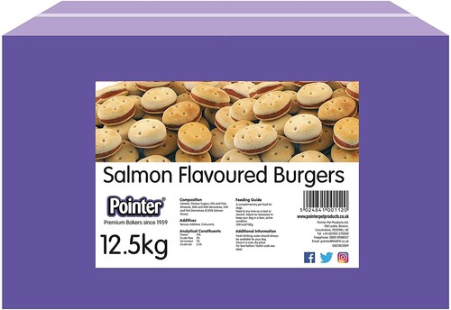 Dog biscuits pointer - dog, salmon