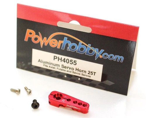 Red aluminum 25t servo - aluminum,