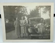 3 X Vintage Photos Alice Eleanor King with Car Reg SY 7057 London ? 1950s