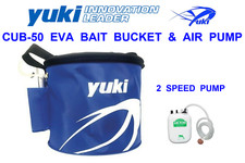 YUKI CUB 50 BAIT BUCKET & AIR
