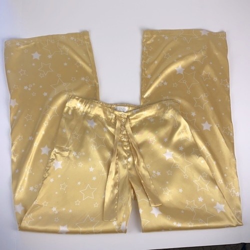 Satin gold star - , print