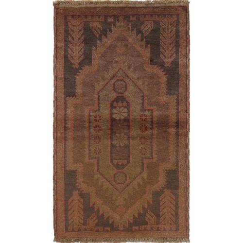Overdyed rug vintage inspired - vintage,