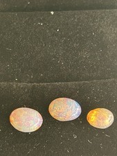 3x Cabochon Loose Opal