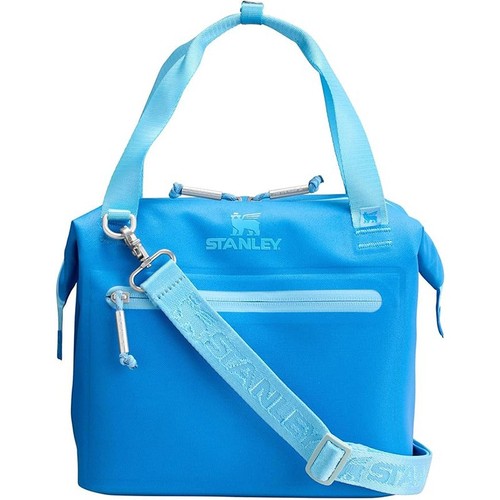 Blue lunch bag - blue,