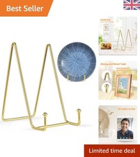 Sleek 6-Inch Gold Iron Easel