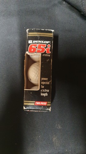 Dunlop 65i extra golf balls
