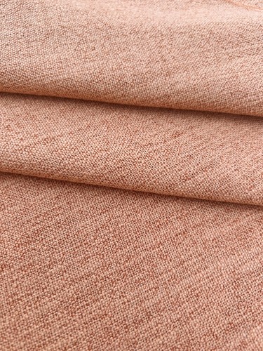Terracotta linen blend