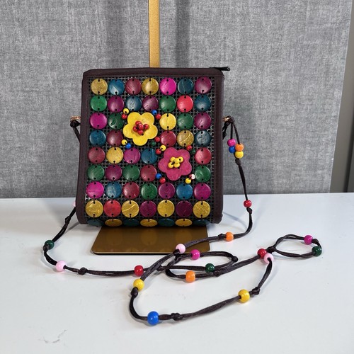 Colourful boho beaded - colourful,