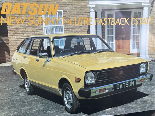 The datsun sunny - the, fastback