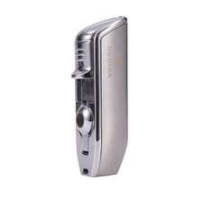 New Silver Windproof Butane