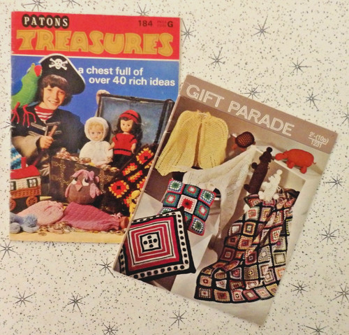 Vintage bellmans and patons - and,