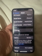 Apple iPhone X - 256GB - White