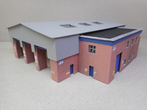 Gauge locomotive shed - n,