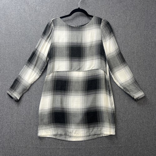 Mint velvet plaid dress size - velvet,