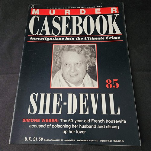 Murder casebook magazine - murder, no