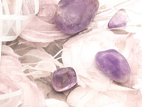 Amethyst natural tumble - amethyst,