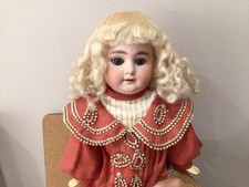 Armand Marseille 1894 Dep Bisque Head Doll Made In Germany Antique Doll