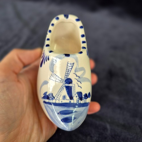 Vintage hand painted delft - vintage,