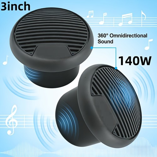 Waterproof speakers pair 2 - waterproof,