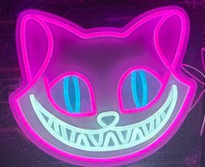 Cheshire Cat Neon LED Sign