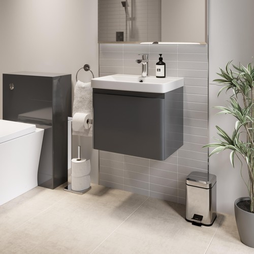 Grey wall hung - wall,