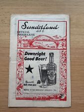 Sunderland v Arsenal  1947/48 - Div 1    ** ARSENAL CHAMPIONS **