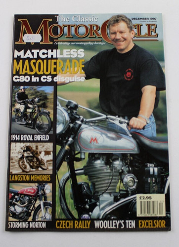 Classic motorcycle dec 1997 - motorcycle,