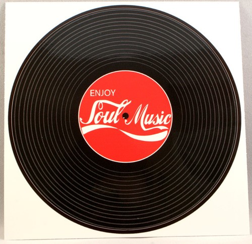 Enjoy soul music sticker decal - enjoy,