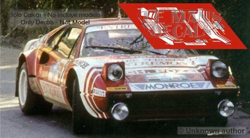 Decals ferrari 308 gtb rally - 308,