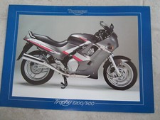 Triumph  Trophy 1200 900. Sales sheet Classic Motorcycle bike