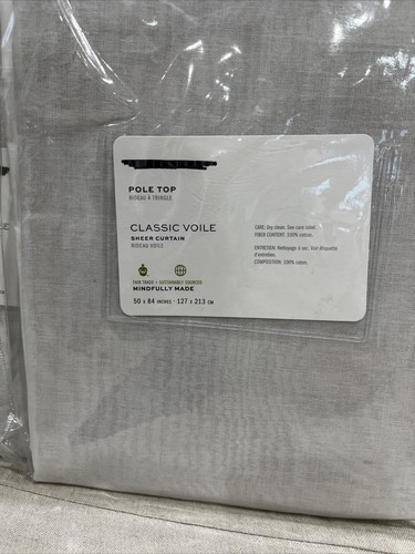 Pottery barn classic voile - classic,