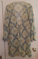 KINIKI TAN THRU SWIMSUIT SET 18 PRE-OWNED BEACH COVER UP TUBE SUIT BIKINI BOTTOM