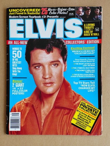 Elvis magazine modern screen - elvis,