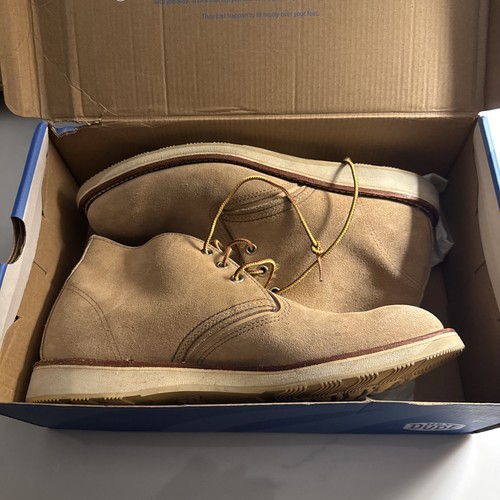 Red wing chukka - red,
