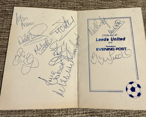 Multi signed official 1992 - signed,