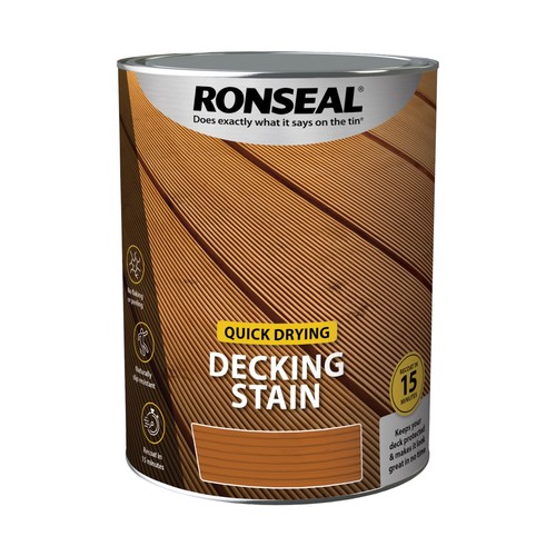 Ronseal quick drying decking - quick,