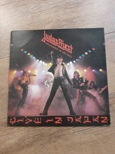 Judas Priest Unleashed In The East Vinyl Record VG/G+ CBS 83852 1979