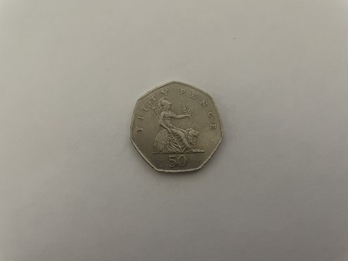 1999 50p fifty - , pence
