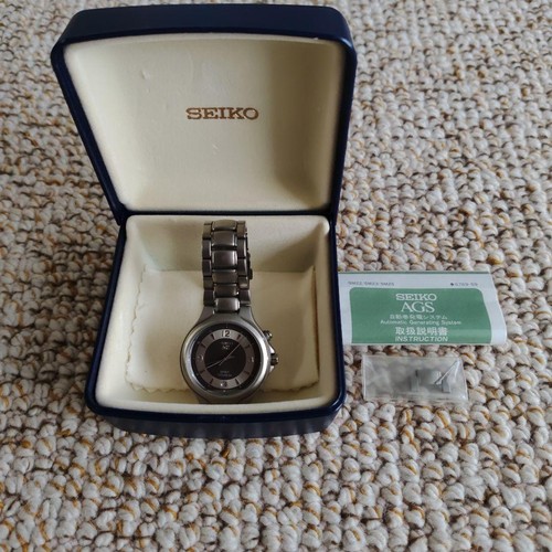 Seiko ags spirit titanium 5m22 - spirit,