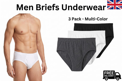 Mens cotton hipster briefs - cotton,
