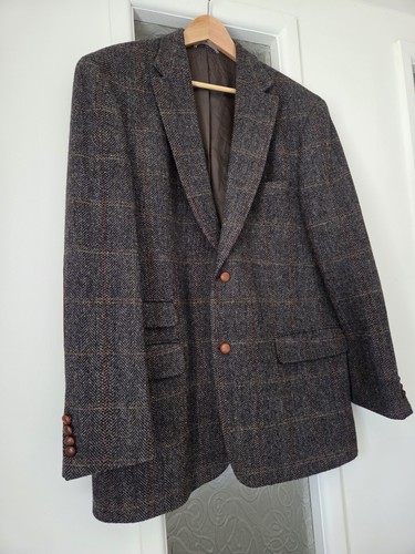 Harris tweed jacket blazer - tweed,