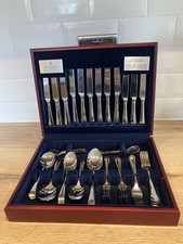 Viners Stainless Steel 18/10 Canteen Cutlery 58 Pieces (8 Person)