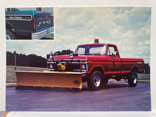 1977 ford f250 sno patrol - ford, 4x4