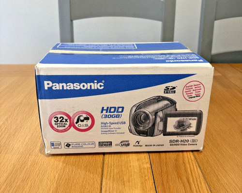 Panasonic sdr h20 camcorder - sdr-h20,