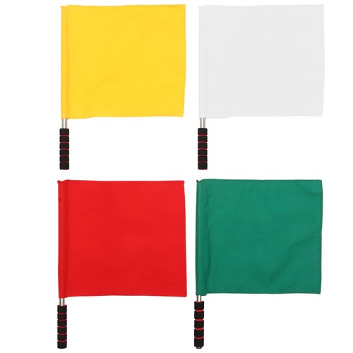 Pcs referee flags small - 4,