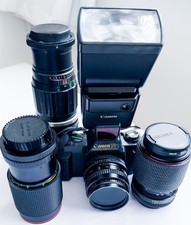 Canon T50 SLR 35mm film camera