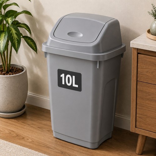 Plastic swing bin durable - plastic,