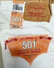 NWT Vintage Levis 501 Jeans