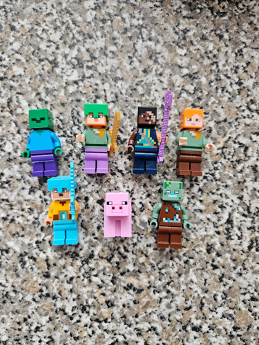 Lego minecraft minifigures lot - minifigures,